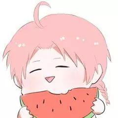 网红吃瓜动漫图片大全