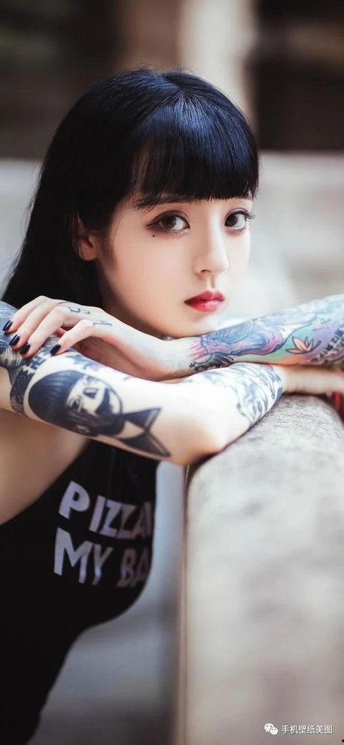 吃瓜爆料抖音网红纹身女  第1张